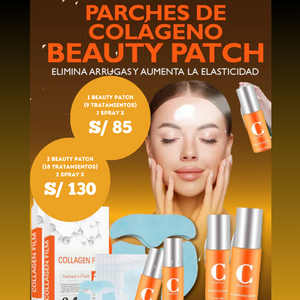 PARCHES DE COLÁGENO BEAUTY PATCH | 100% EFECTIVO