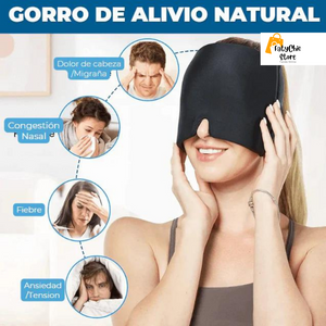 GORRO DE GEL PARA EL DOLOR DE CABEZA