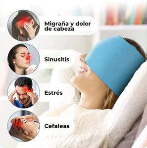 GORRO DE GEL PARA EL DOLOR DE CABEZA